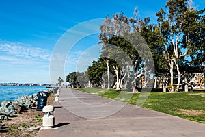 Bayside Walkway Through Embarcadero Marina Park North photo