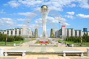 Bayterek Tower in Astana