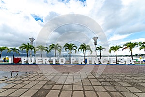 Baywalk park at puerto princesa city, Palawan