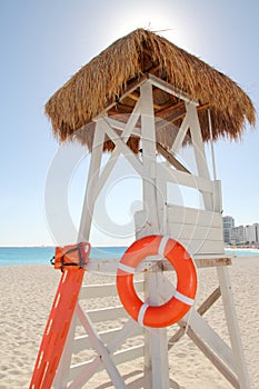 Baywatch sunroof Caribbean beach hut