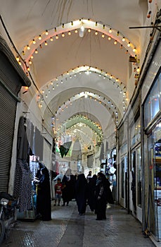 The bazaar, Kashan, Iran