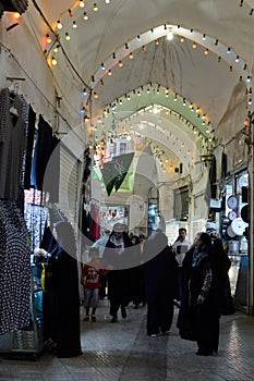 The bazaar, Kashan, Iran