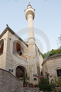 The Bazar mosque in city of Gjirokaster in albania