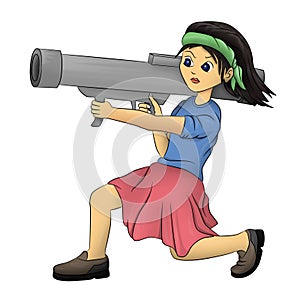 Bazooka girl