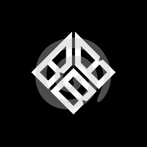 BBB letter logo design on black background. BBB creative initials letter logo concept. BBB letter design