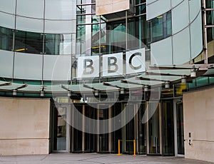 BBC building in London