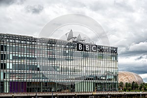 The BBC Scotland headquarters offices