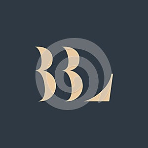BBL abstract letter logo