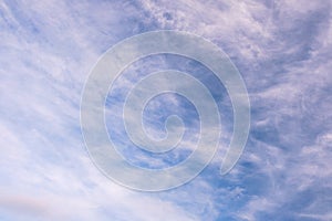 Bblue sky background with white clouds