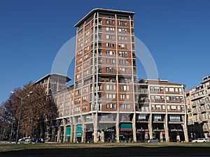 BBPR tower in Turin