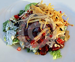 BBQ chicken salad
