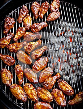 BBQ chicken wings