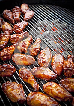 BBQ chicken wings