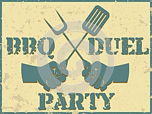 BBQ duel party