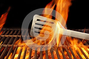 BBQ Fire Flame Hot Grill Spatula, XXXL