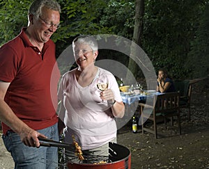 Bbq in the garden