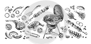 Bbq grill equipment and accessories