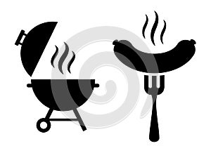 Bbq grill icon