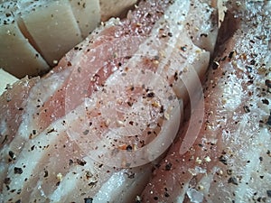 BBQ grill meat prepared  and seasoned up on the 6th Turkish Cypriot cultural festival in London and Enfield