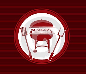 Bbq grill menu
