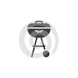 BBQ grill vector icon