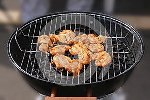 BBQ grilled chicken breasts