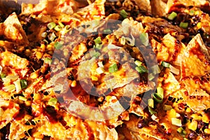 BBQ Nachos upclose