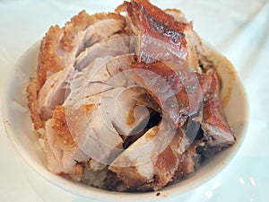 BBQ Pork and Duck on rice