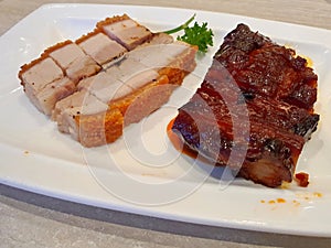 BBQ Roast Pork Red Pork Style Char Siu Juicy delicious Chinese Food