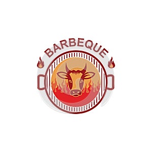 BBQ vector icon illustration design