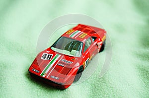 Bburago red Ferrari toy car