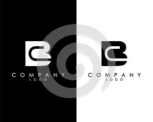 BC, CB Letter abstract company Logo Design vector