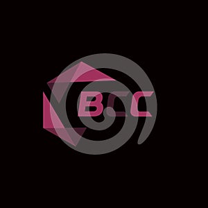 BCC creative minimalist letter logo. BCC unique vector initials alphabet letter logo design
