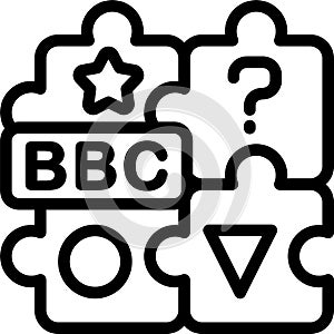 BCG Matrix Vector Icon