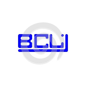 BCL letter logo creative design with vector graphic, BCL