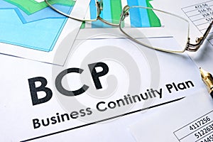 BCP Business Continuity Plan.