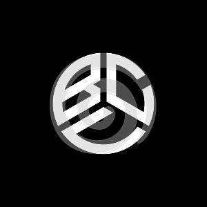 BCU letter logo design on white background. BCU creative initials letter logo concept. BCU letter design