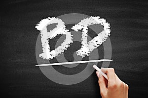 BD - Business Development entails tasks and processes to develop and implement growth opportunities within and between