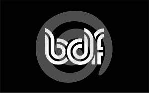 BDF Creative Unique Modern Letter Logo Design