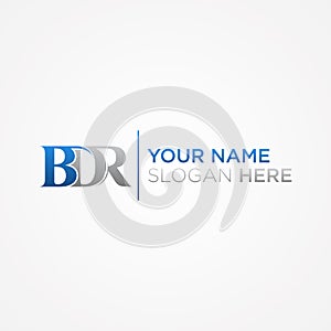 BDR letter for your best business symbol