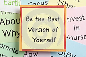 Be the Best Version of Yourself