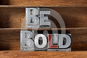 Be bold tray