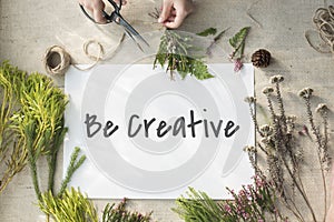 Be Creative Ideas Imagination Creativity Design Concept