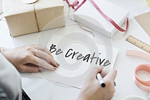 Be Creative Ideas Imagination Creativity Design Concept
