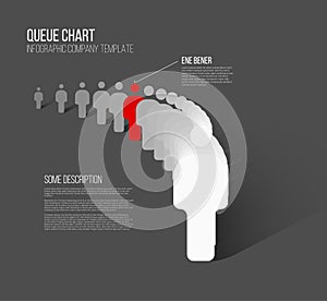 Be different concept illustration