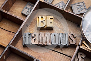 Be Famous