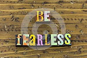 Be fearless feminism right learn dream typography print