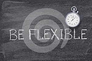 be flexible watch