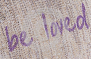 Be Loved Writing Macro