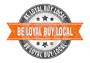 be loyal buy local stamp